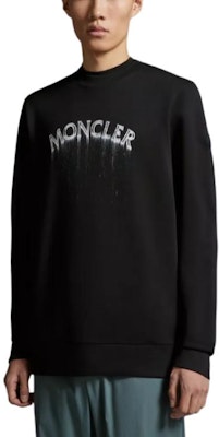 蒙克莱 SS24 扎染logo印花圆领长袖卫衣 黑色 J10918G00004809KR999 Purchase 蒙克莱 SS24 扎染logo印花圆领长袖卫衣 黑色 J10918G00004809KR999