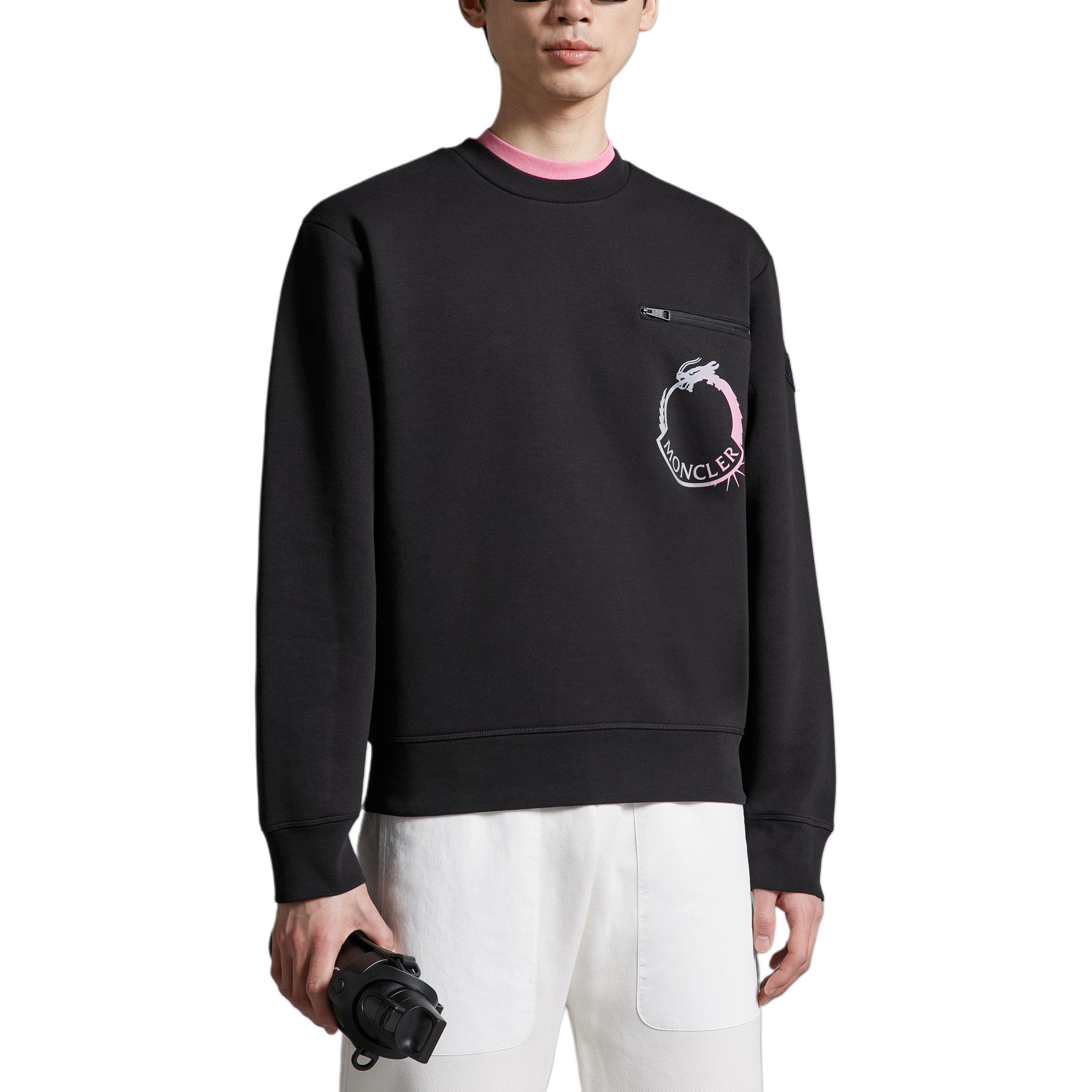 Shop 盟可睐 SS24 龙年羊毛圆领卫衣 黑色 J10918G00027899RB999