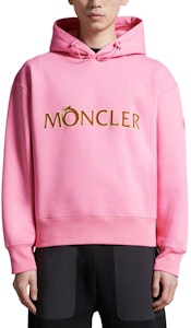 Moncler SS24 Tahun Naga Hoodie Lelaki Kapas Pink. J10918G00025899RB528 Lookbook Moncler SS24 Tahun Naga Hoodie Lelaki Kapas Pink. J10918G00025899RB528