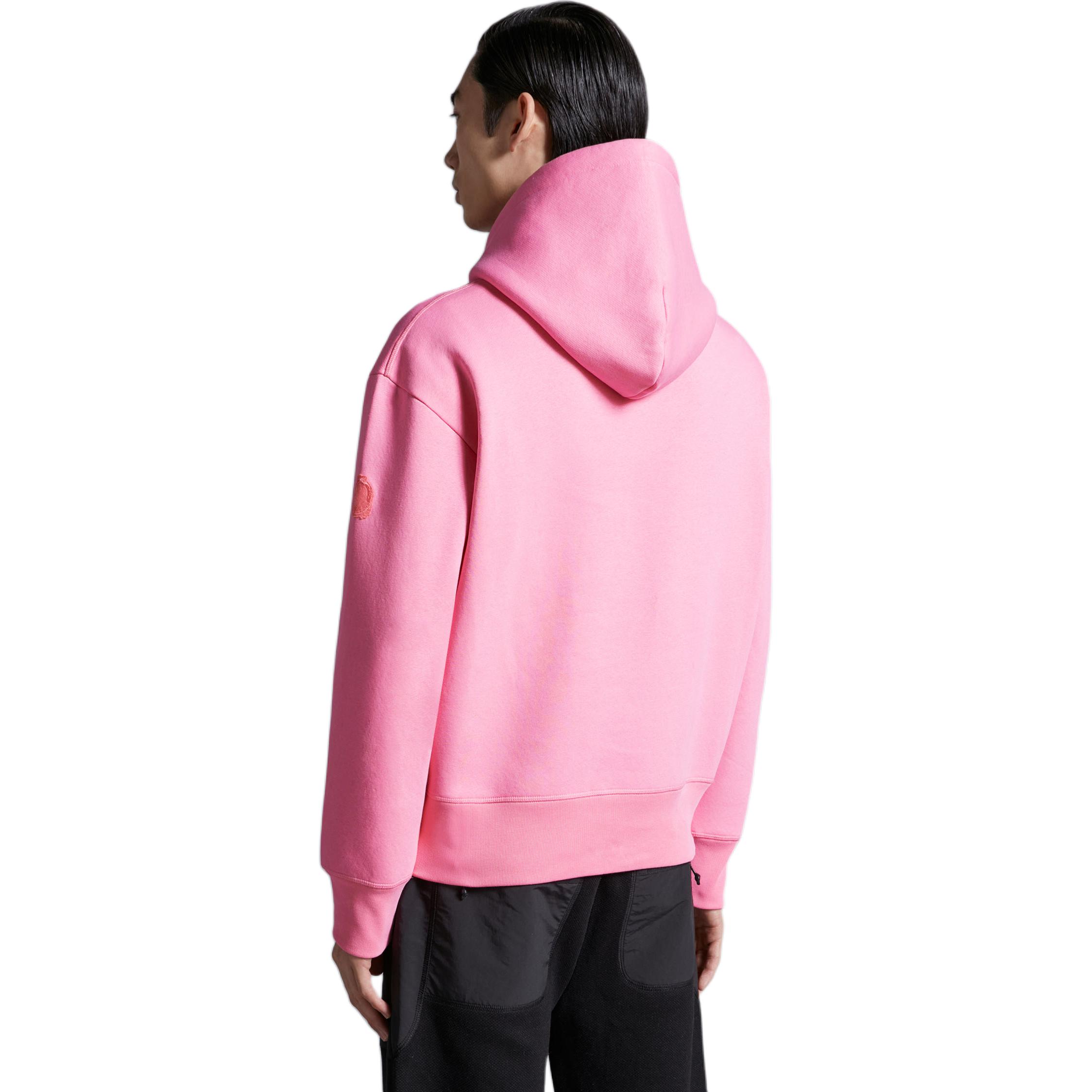 Purchase Moncler SS24 Tahun Naga Hoodie Lelaki Kapas Pink. J10918G00025899RB528