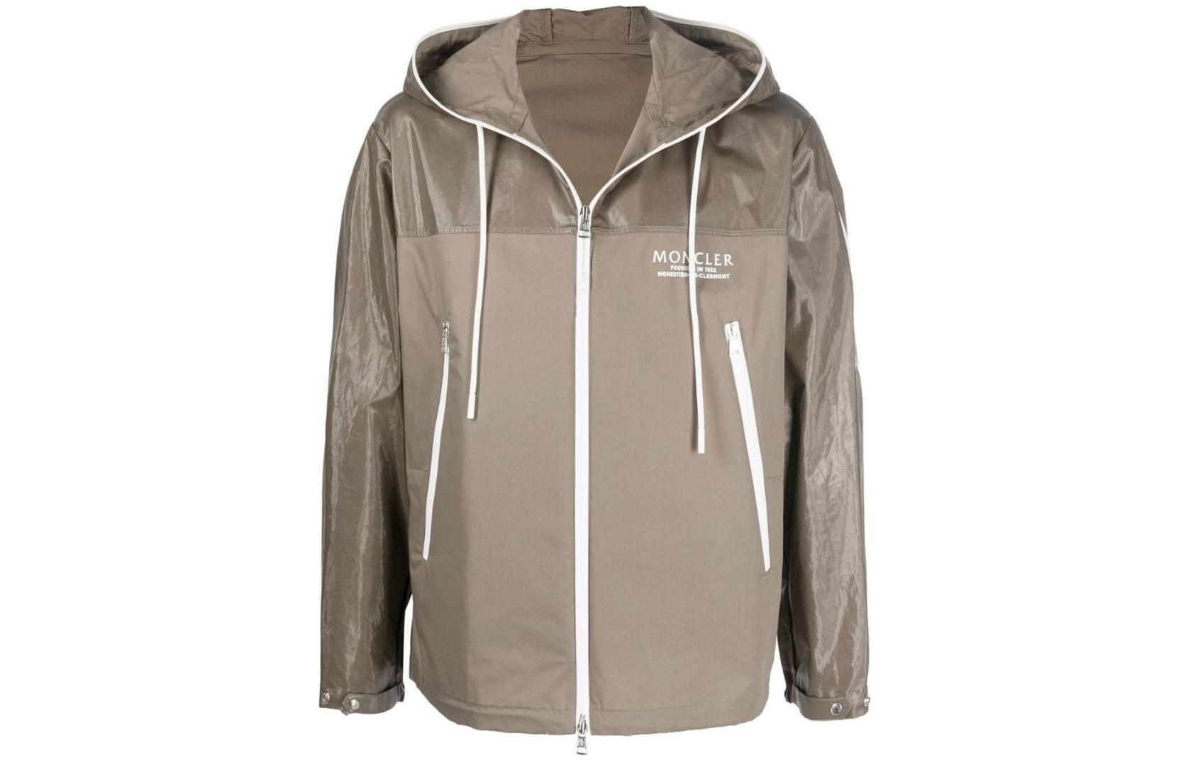 Moncler Striped Casual Hooded Jacket H10911A00081595UP250