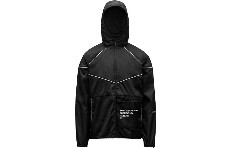 Moncler Striped Hooded Jacket 09U1A00001M1289999