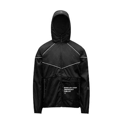 Moncler Striped Hooded Jacket 09U1A00001M1289999