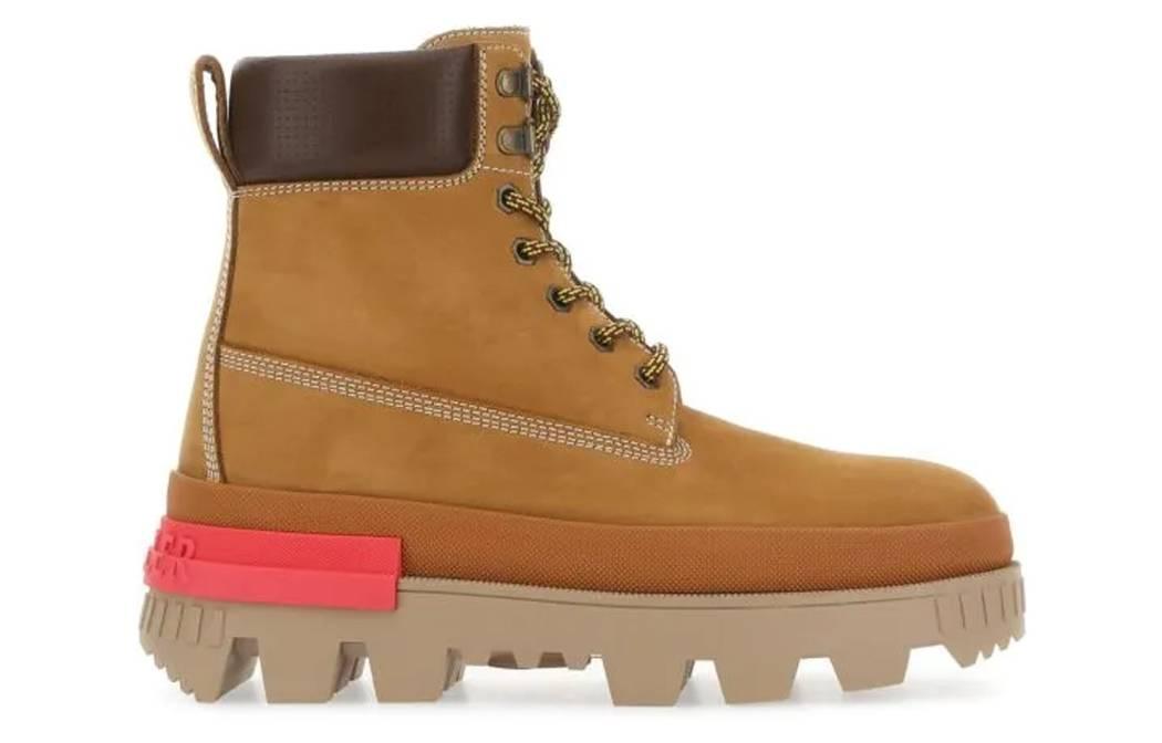 Moncler Suede Boots 'Brown Ankle' 圖 3