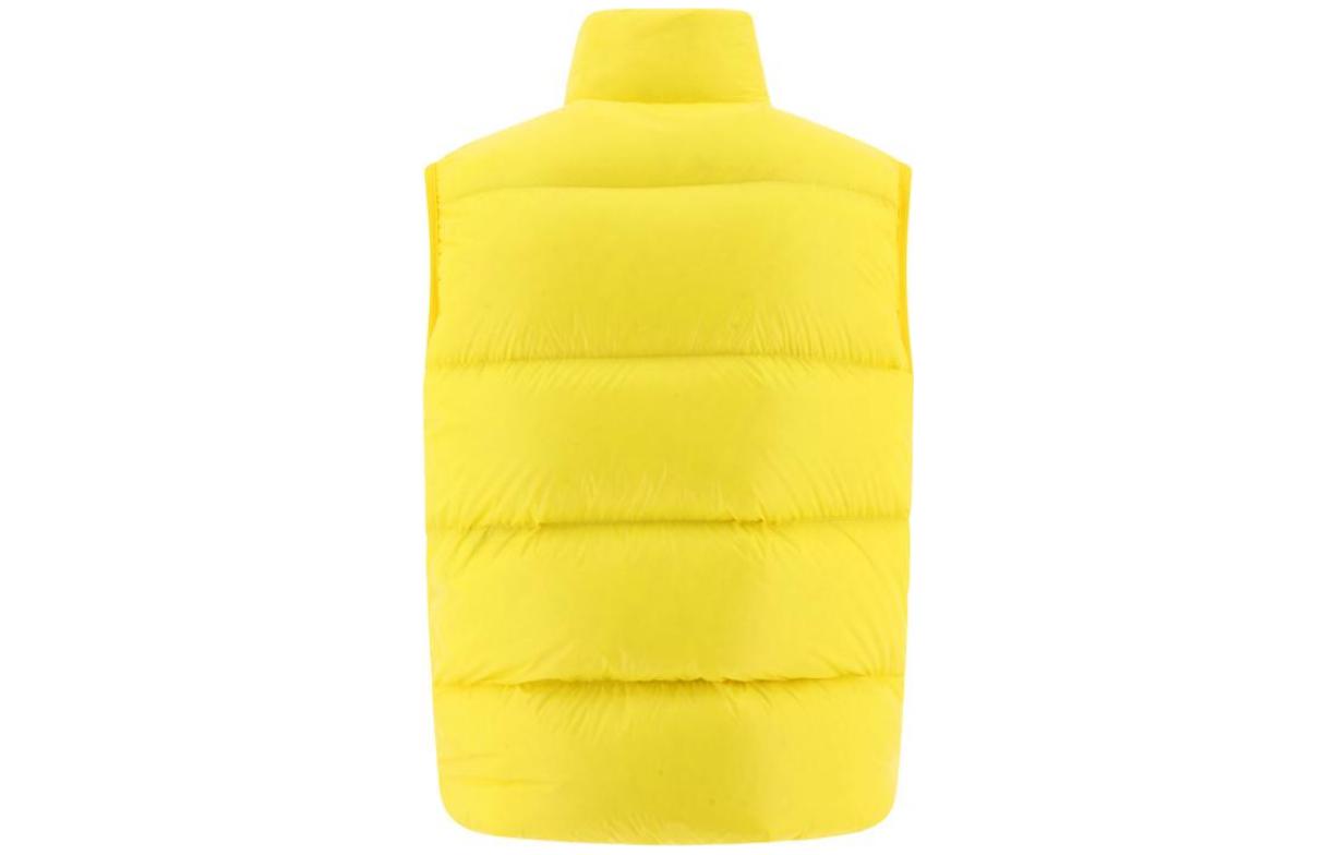 Lookbook 蒙克勒 Sumido 男女黄配标志立领拉链背心 1A00163595GJ142