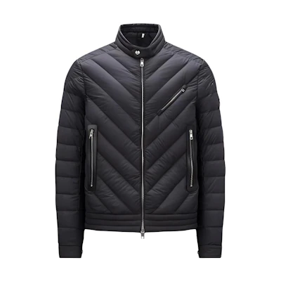 Moncler TAJUNA Unisex Black Puffer Jacket Long Sleeve Zip-Up I20911A00133549SK999