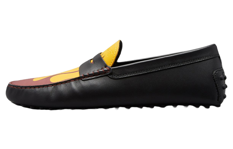 Moncler TOD'S x Moncler Gommino 'Black Yellow' H209L4D00020M2628P91