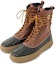 Lookbook Moncler TOD'S x Moncler Leather 'Comfort Logo Strap' Ankle Boot 'Black Brown' H209L4F00020M2623P39