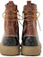 Shop Moncler TOD'S x Moncler Leather 'Comfort Logo Strap' Ankle Boot 'Black Brown' H209L4F00020M2623P39