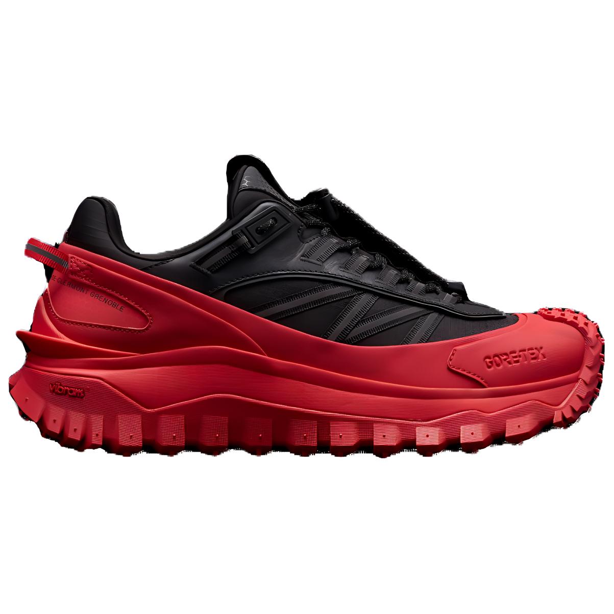 Moncler Trailgrip GORE-TEX Low 'Black Red' 圖 2