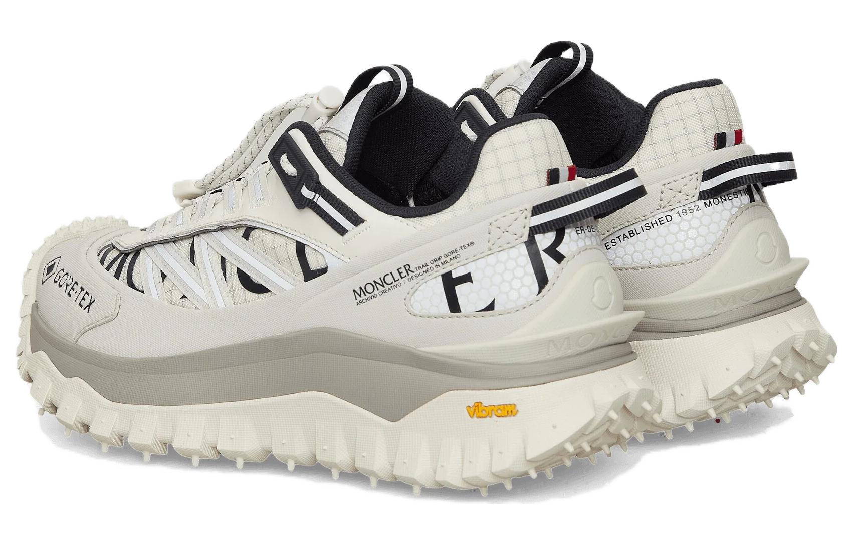 Shop Moncler Trailgrip GORE-TEX Low 'Putih Kelabu' 4M000-90-M3311-P09