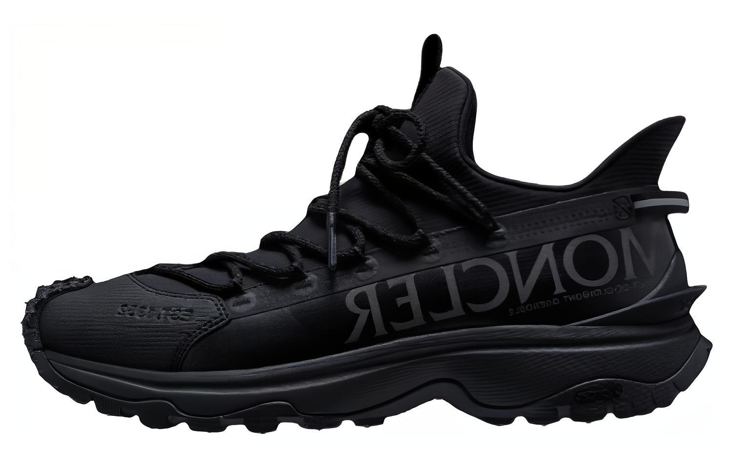 Moncler Trailgrip Low-Top Lace-Up Casual Shoes Black I209A4M00240M3457999