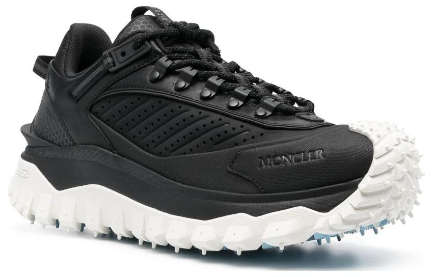 Moncler Trailgrip Low 'Black Leather Fabric' 圖 2