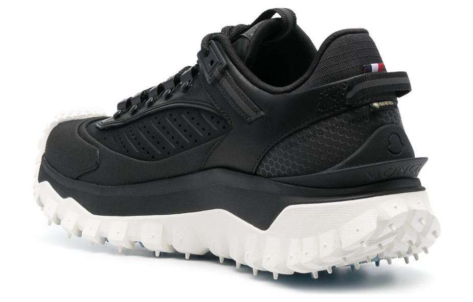 Moncler Trailgrip Low 'Black Leather Fabric' 圖 3