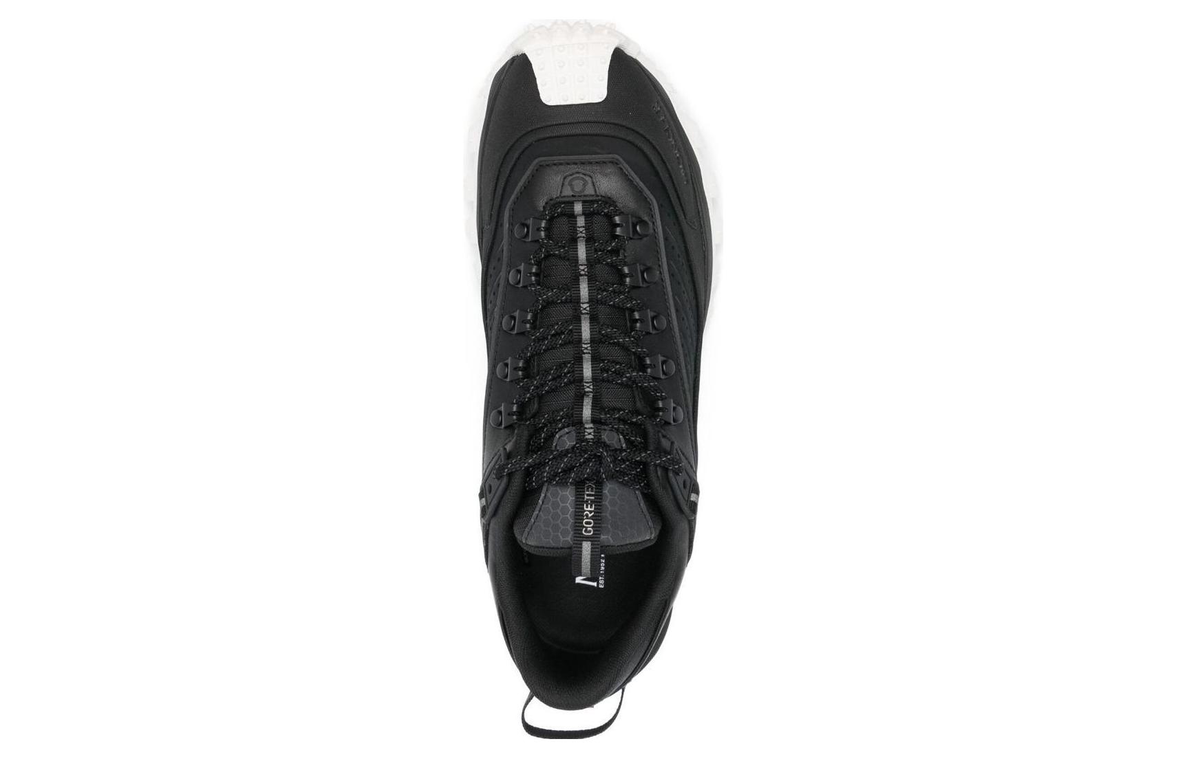Moncler Trailgrip Low 'Black Leather Fabric' 圖 4