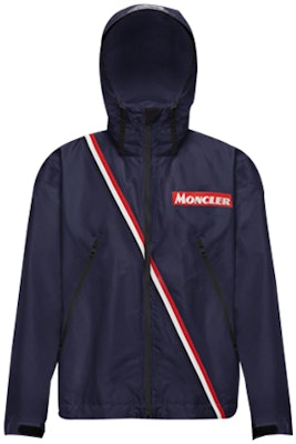 Moncler Trakehner Embroidered Zip Hoodie Jacket Men Navy Blue 0914113785539N3742 Order Moncler Trakehner Embroidered Zip Hoodie Jacket Men Navy Blue 0914113785539N3742