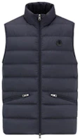 Order Moncler Treompan 海軍藍拉鍊口袋背心 I20911A00170549SK779