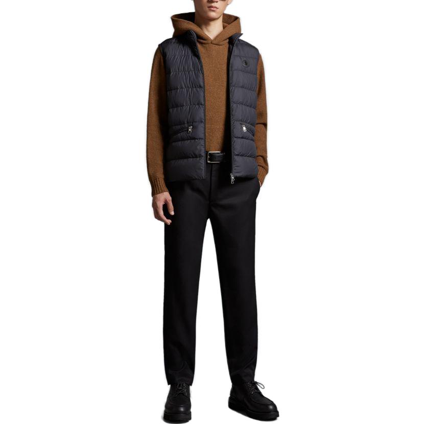 Details for 蒙克莱 Treompan 男女同款黑色高领拉链羽绒马甲 I20911A00170549SK999
