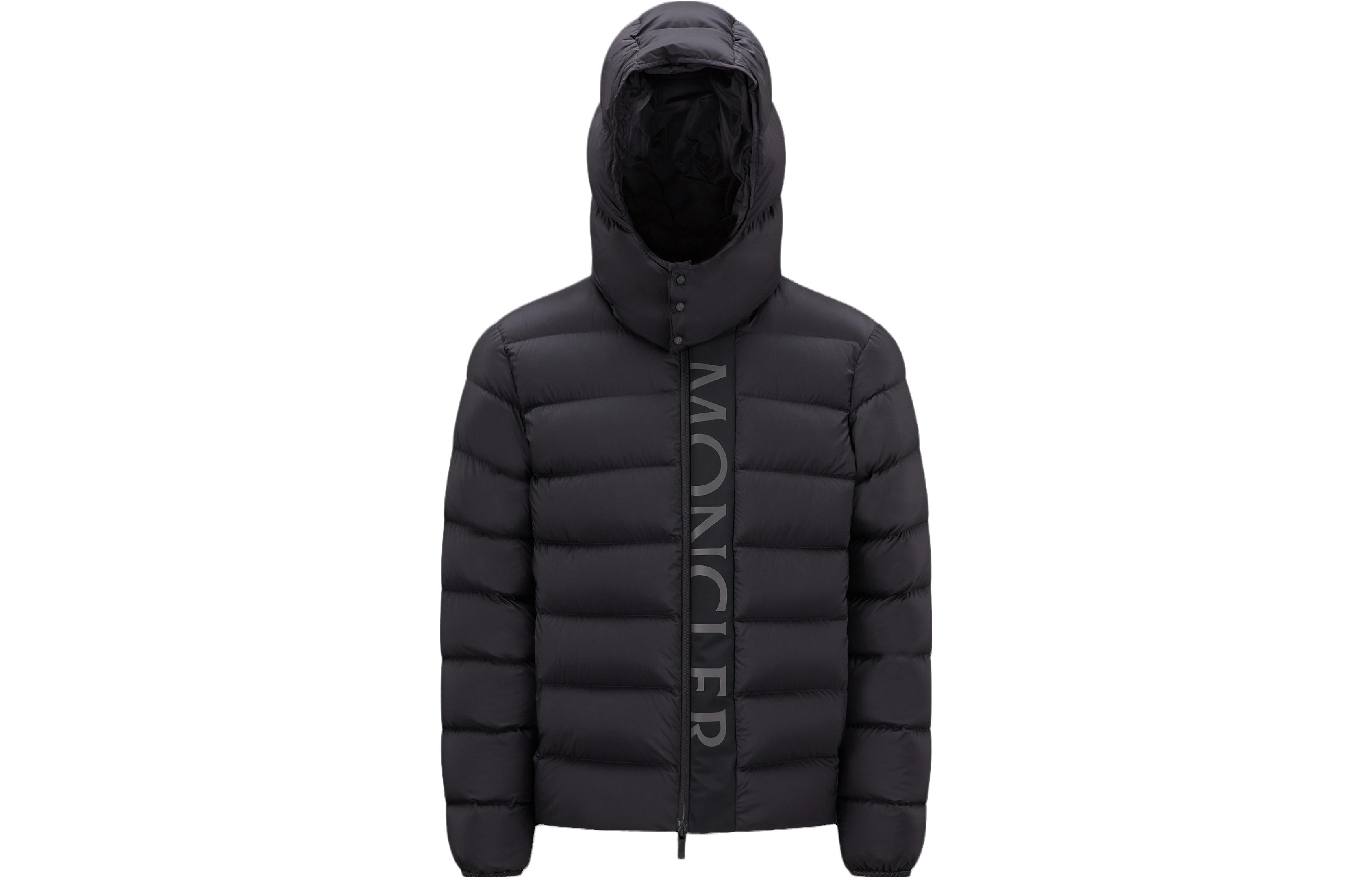 Order Moncler Ume Jaket Hitam Hooded - Kot Angsa Pendek Unisex Putih. I20911A00034596K7999