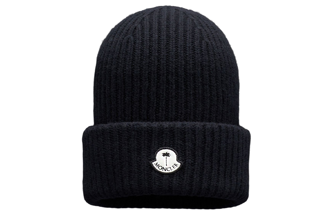 Order Moncler Unisex Black Knit Beanie - Stylish, Minimalist, Comfortable Design. H209L3B00007M1241999