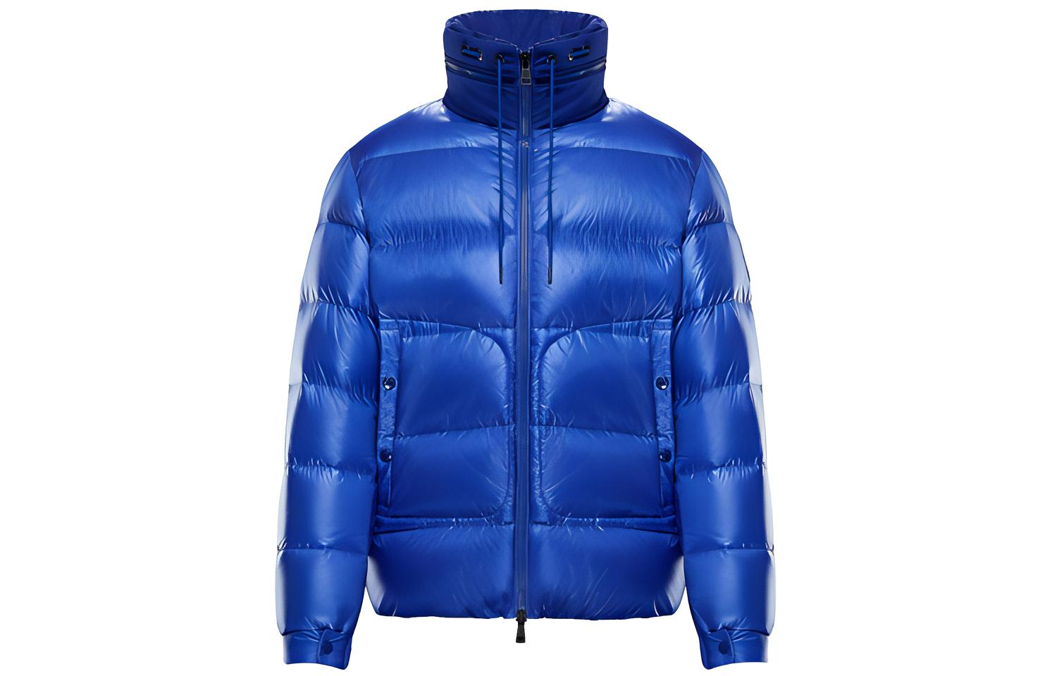 Moncler Unisex Blue Loose-Fit Down Jacket with Detachable Hood. 4192085539MM758