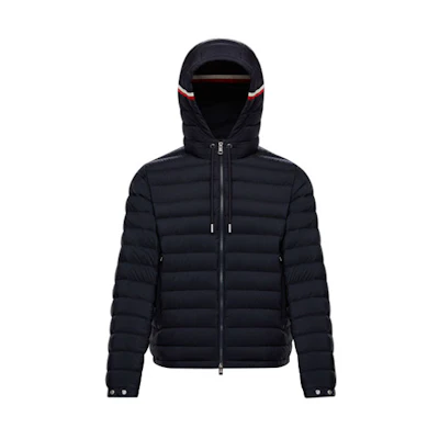 Moncler Unisex Deep Blue Hooded Zipper Down Jacket (SS21) G10911A50A0053333776