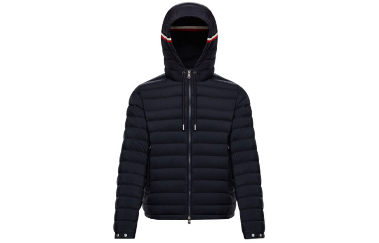 Moncler Unisex Deep Blue Hooded Zipper Down Jacket (SS21) G10911A50A0053333776 圖 2