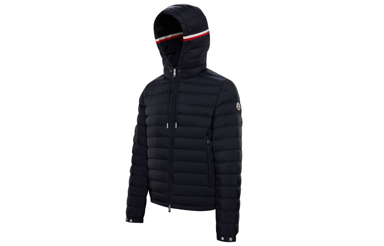 Moncler Unisex Deep Blue Hooded Zipper Down Jacket (SS21) G10911A50A0053333776 圖 4