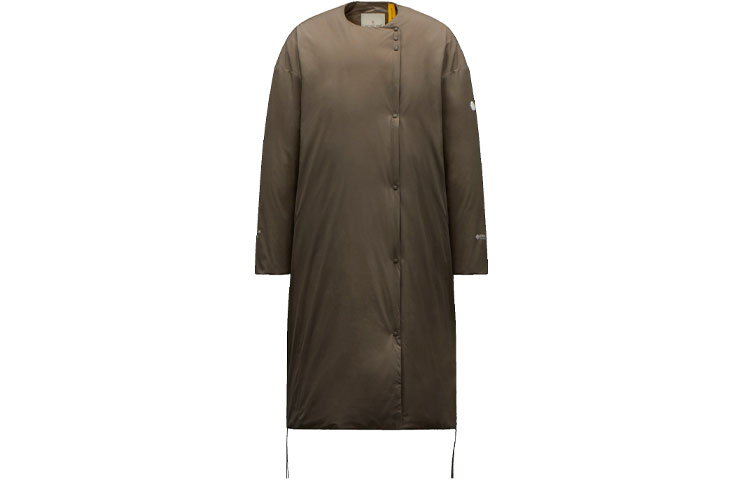 Moncler Unisex Long Plain Collarless Zip Jacket G209K1C00003M119225L