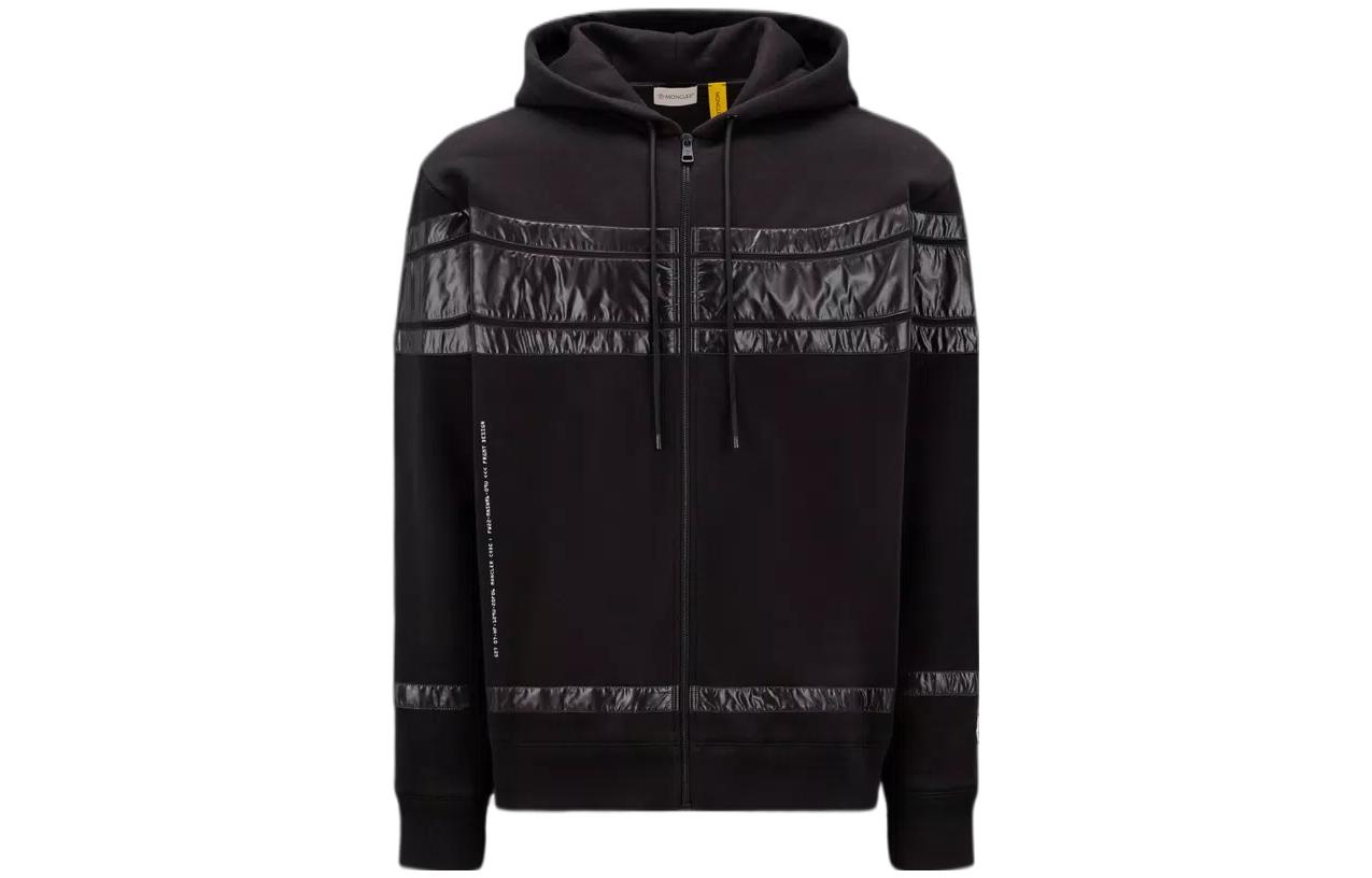 Moncler Unisex Solid Color Logo Patch Hooded Casual Jacket. H209U8G00003M2372999