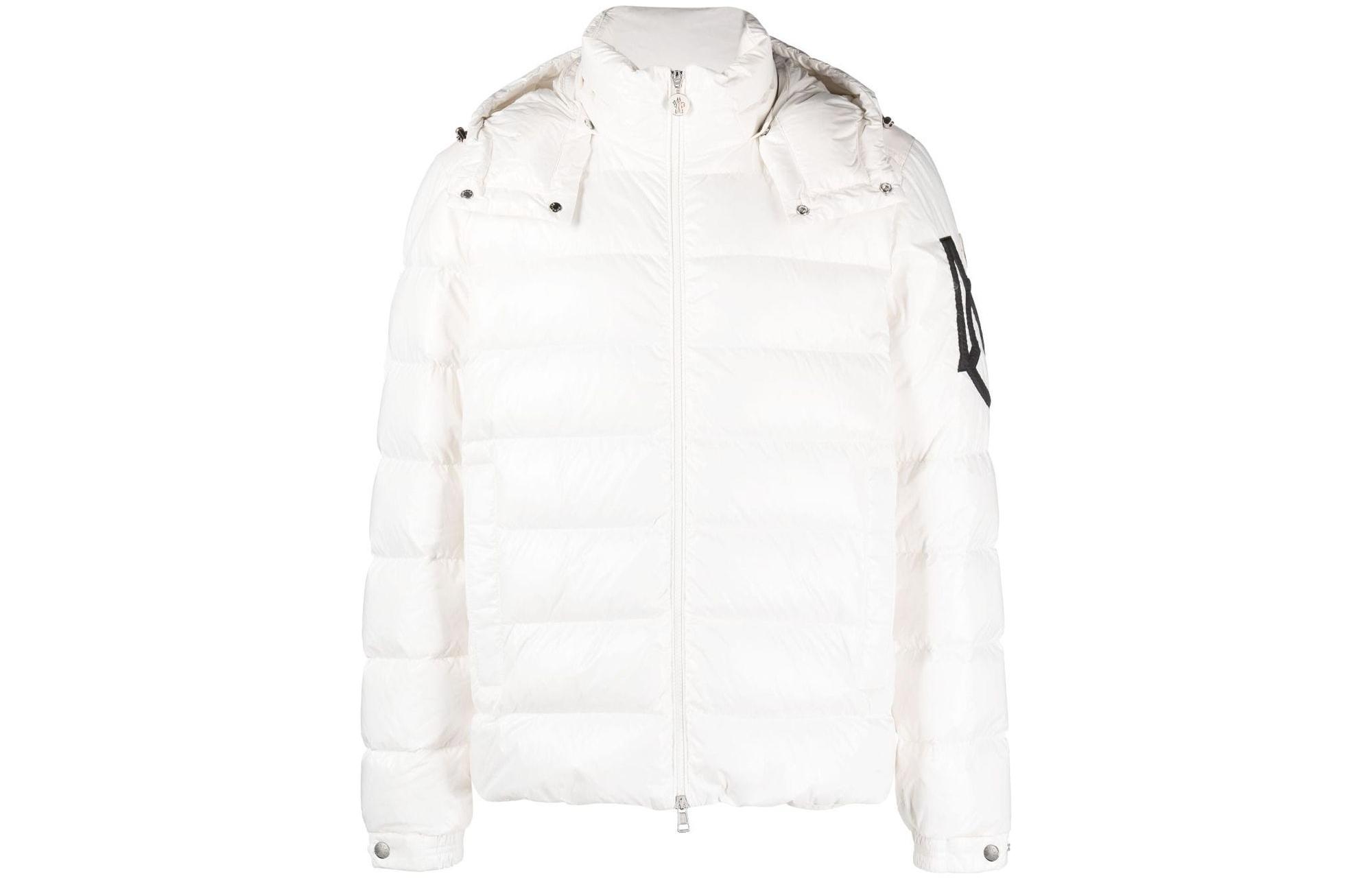 Moncler Unisex Solid Hooded Down Jacket with Zipper and Goose Down Filling. 1A000075963VSAULX031 圖 2