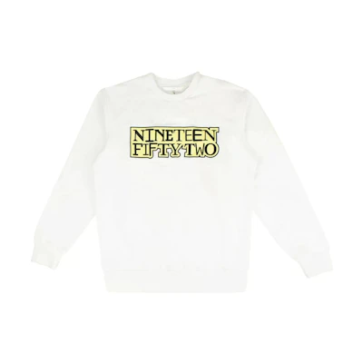 Moncler Unisex White Crewneck Long Sleeve Logo Sweatshirt. 0331 2000001061C WHIT