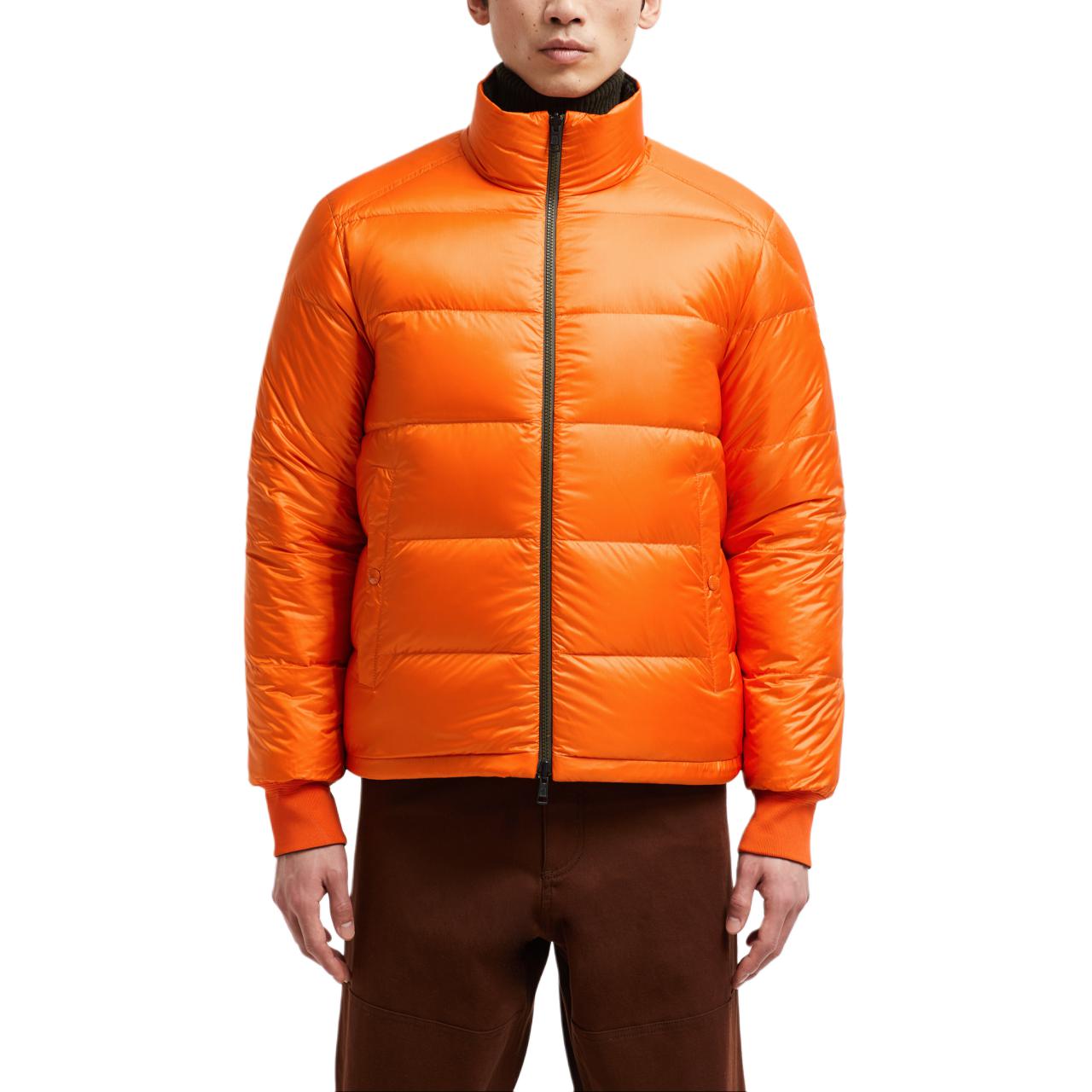 Moncler Vallorch Reversible Wool Down Jacket Unisex Short Green J20911A00091539ZD835 圖 4