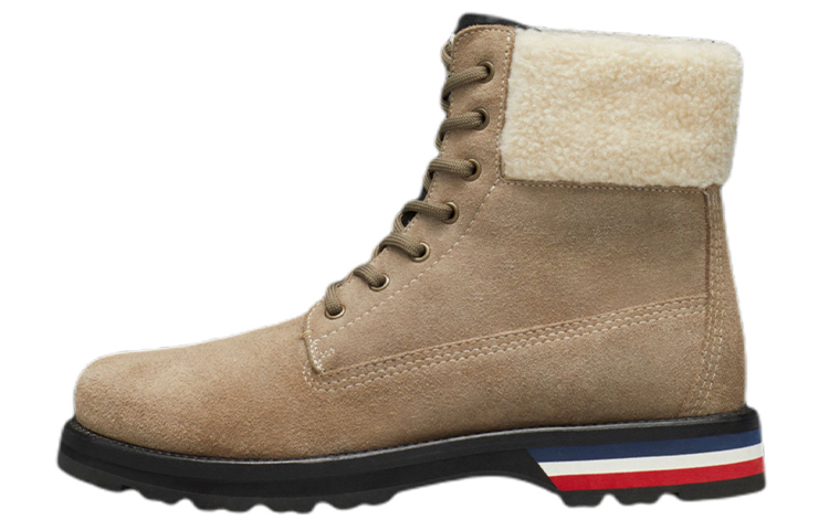 Buy 蒙克勒溫哥華系帶短靴 淺褐色