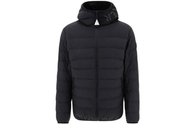 Moncler VERNASCA Unisex Black Hooded Zip Long Sleeve Down Jacket. J10911A000175973I999 圖 2