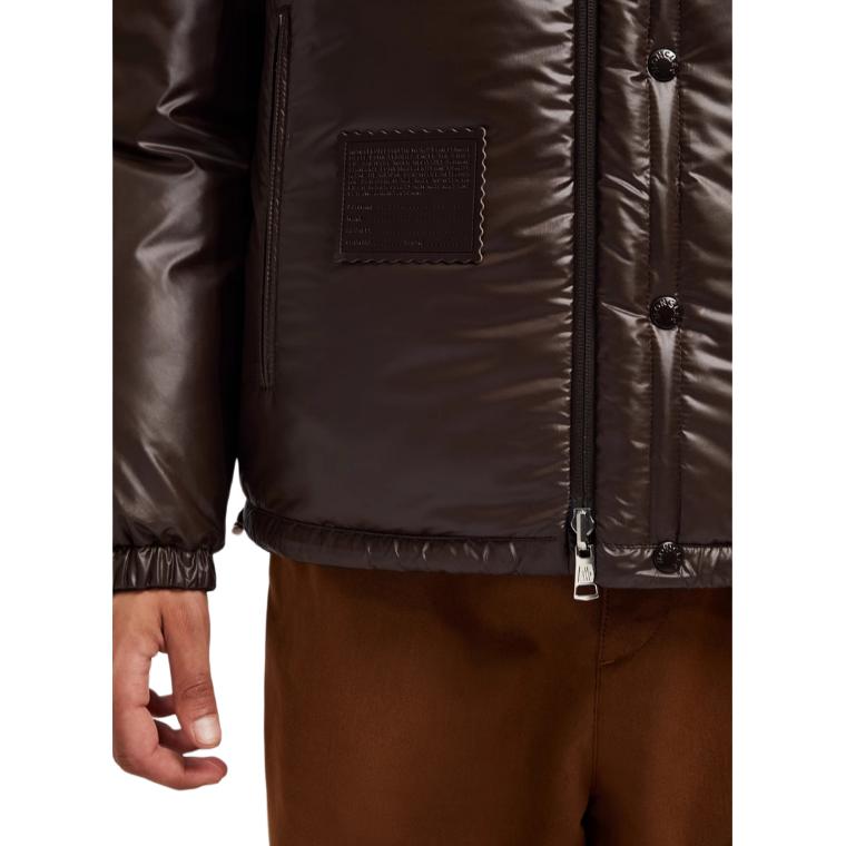 Moncler Verone FW24 Reversible Short Down Jacket with Detachable Sleeves Black/Brown J20911A002115985T999 圖 7