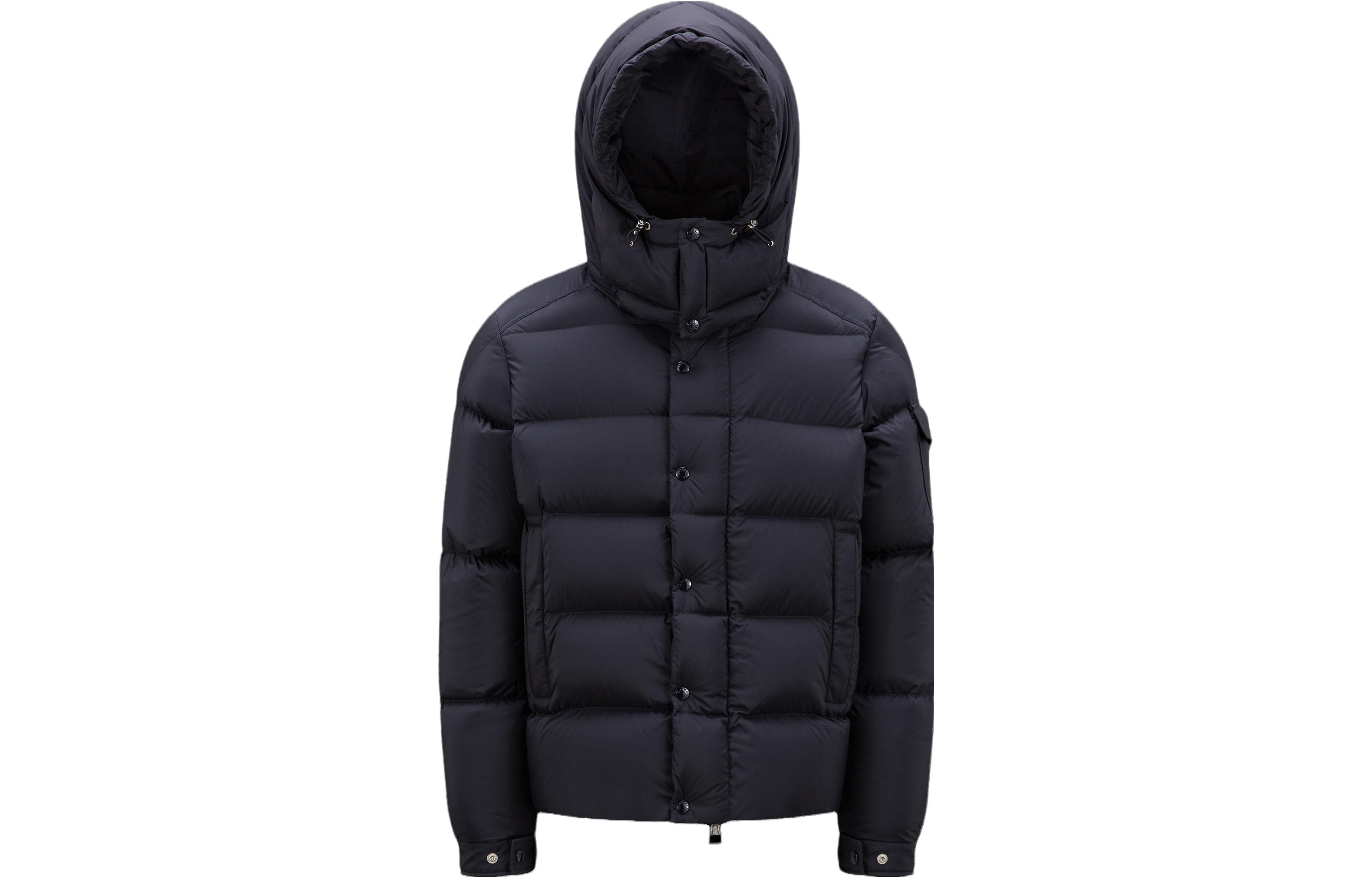Moncler Vezere Short Down Jacket Unisex Hooded Zipped Puffer Coat. I20911A0004453333776