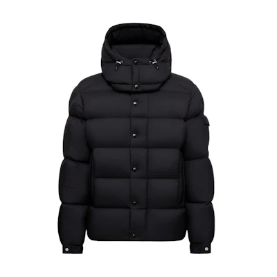 Moncler Vezere Unisex Black Solid Hooded Down Jacket I20911A0004453333999