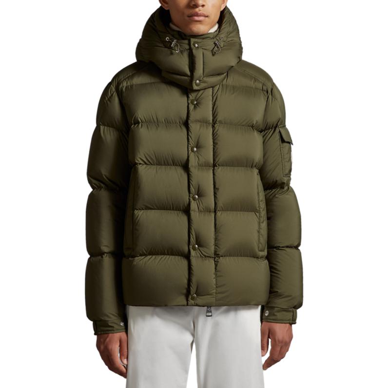 Moncler Vezere Unisex Hooded Short Down Jacket with Zipper in Solid Color. I20911A0004453333825 圖 4