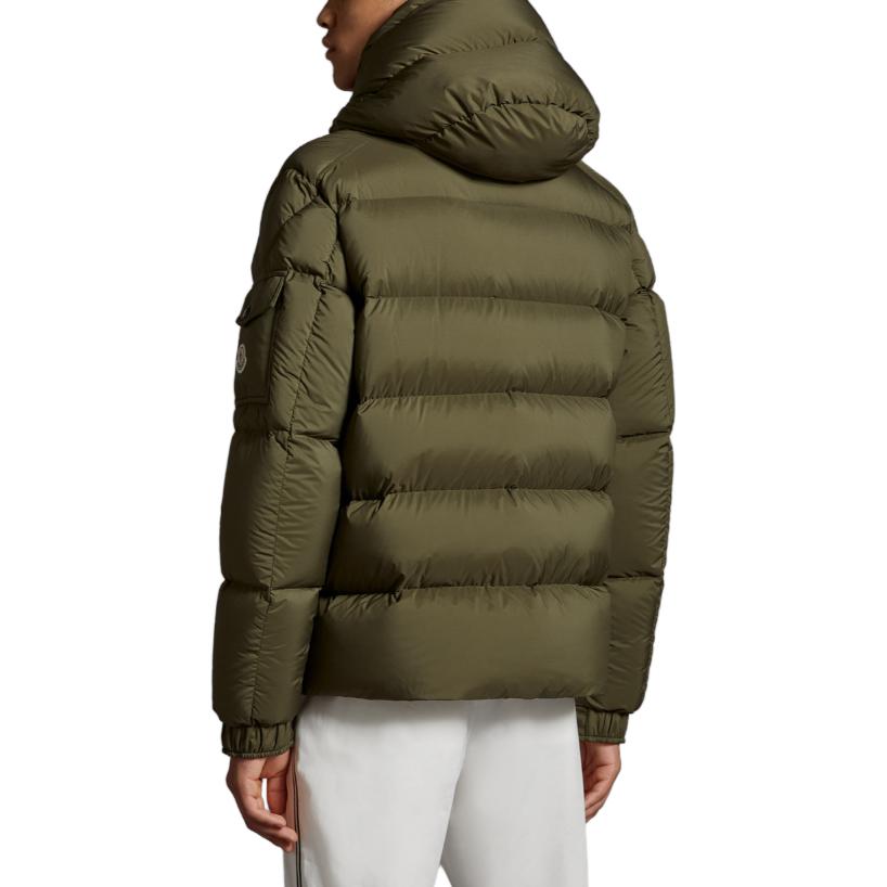 Moncler Vezere Unisex Hooded Short Down Jacket with Zipper in Solid Color. I20911A0004453333825 圖 5