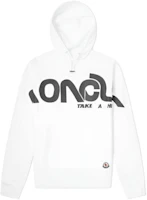 Moncler White Logo Letter Graphic Sweatshirt 804985080985001 Moncler White Logo Letter Graphic Sweatshirt 804985080985001