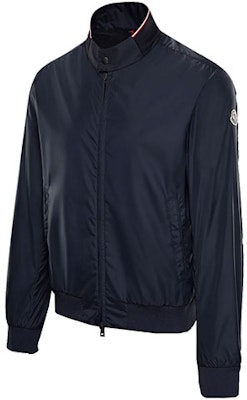 Moncler 深蓝色标志风衣夹克 G10911A7200068352775 Shop Moncler 深蓝色标志风衣夹克 G10911A7200068352775