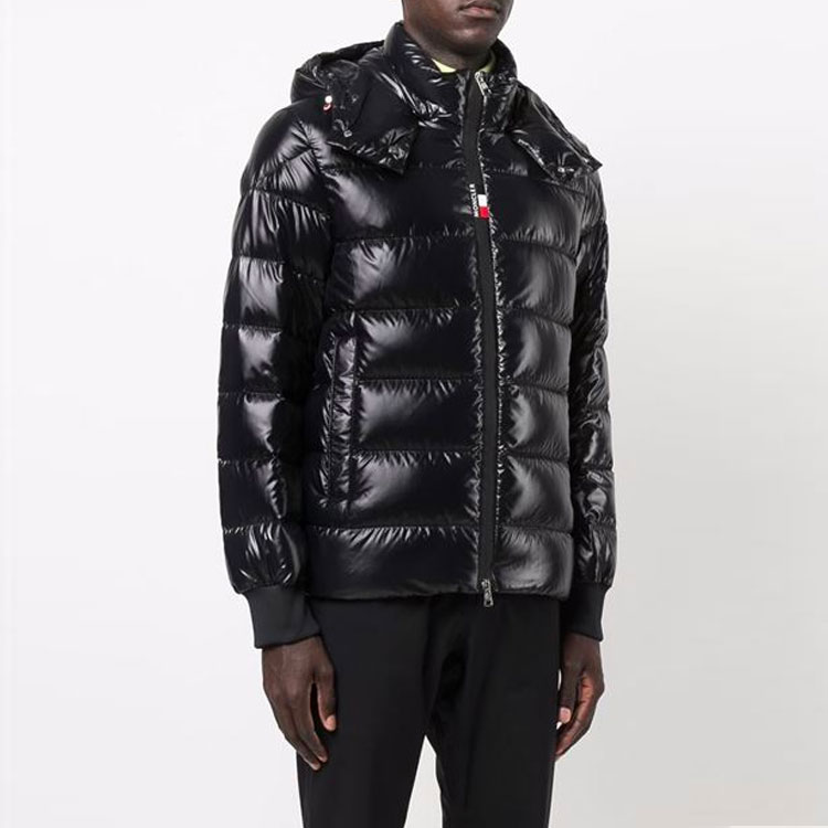 Moncler Winter Cuvellier Black Hooded Down Jacket for Men 1A0000268950999 圖 4