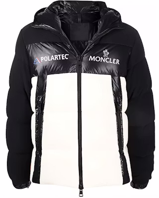 モンクレール メンズ ロゴプリント フード付きダウンジャケット - ブラック/ホワイト。 1A00084899HL 999 Buy モンクレール メンズ ロゴプリント フード付きダウンジャケット - ブラック/ホワイト。 1A00084899HL 999