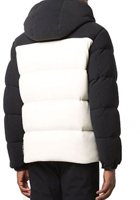 モンクレール メンズ ロゴプリント フード付きダウンジャケット - ブラック/ホワイト。 1A00084899HL 999 Purchase モンクレール メンズ ロゴプリント フード付きダウンジャケット - ブラック/ホワイト。 1A00084899HL 999