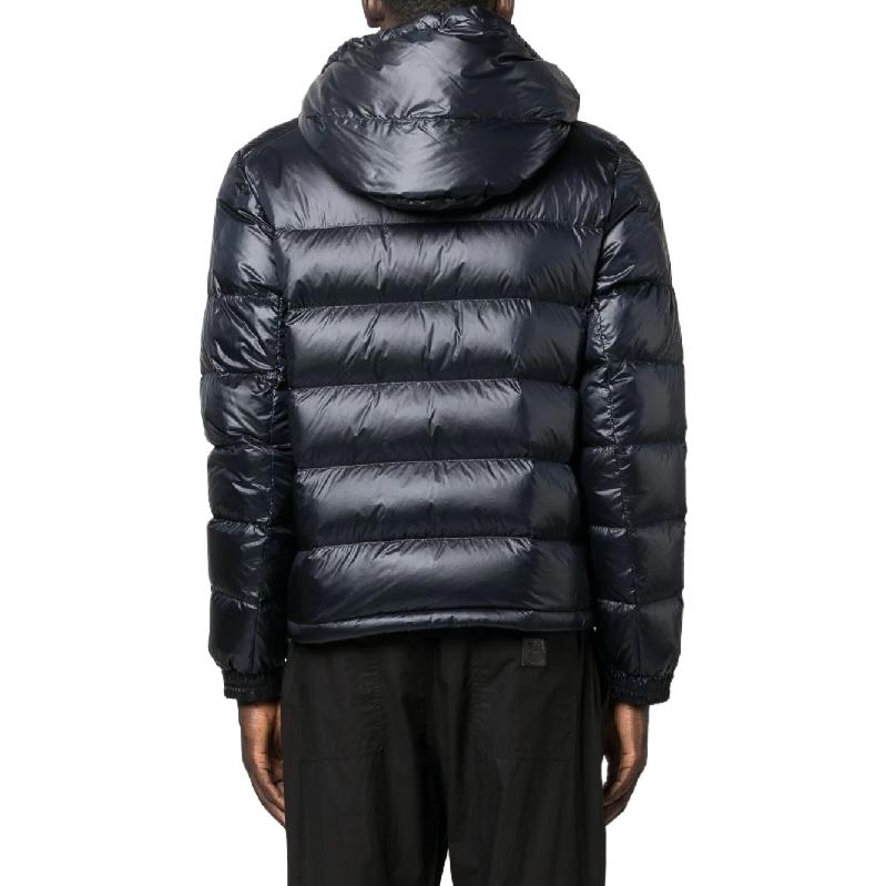 Moncler Wollaston FW23 Ski Season Midnight Blue Hooded Down Jacket Unisex. I20911A00001595ZZ776 圖 4