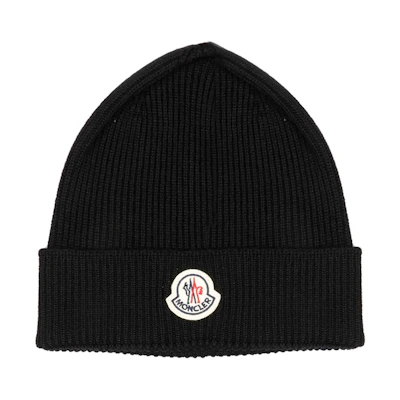 Moncler Wool Knit Beanie Hat - Fashionable and Warm. 3B70500A9342999