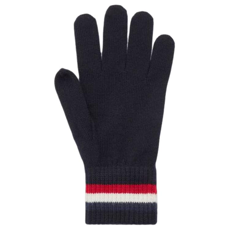 Order 몽클레르 남성용 울 니트 로고 장갑 - 멀티컬러. J20913A00010A9575742