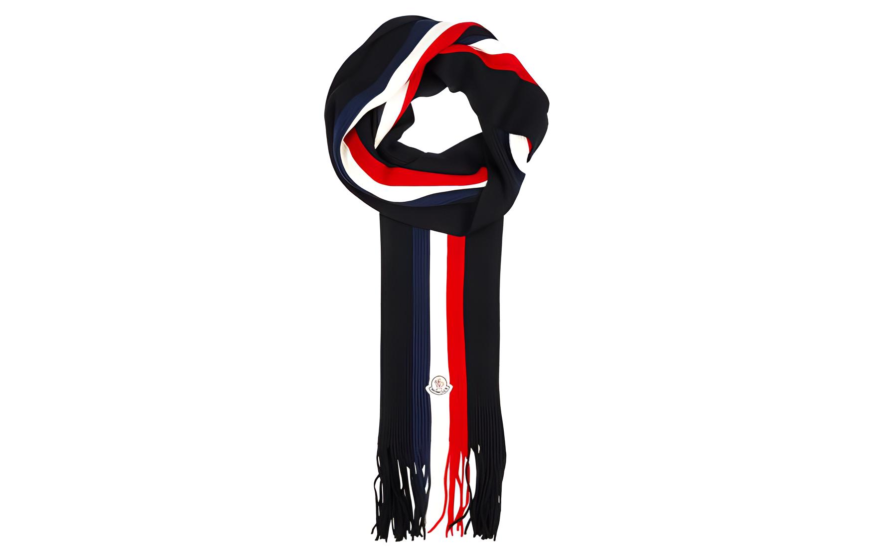 Moncler Wool Knit Scarf Multi-Color Unisex. E2091000260002292999