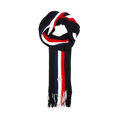 Moncler Wool Knit Scarf Multi-Color Unisex. E2091000260002292999